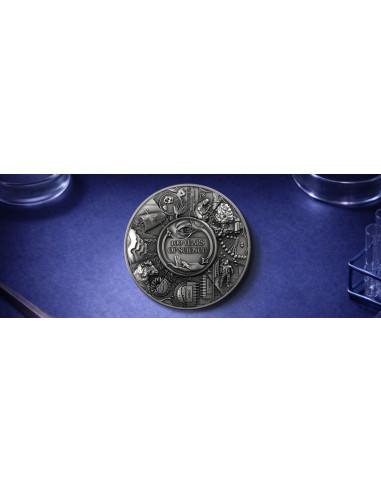 100 Years of Science 2 Oz Silver Coin 5$ Niue 2026 - Coins & More - Niue