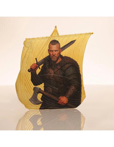 RAGNAR LOTHBROK Sail with the Vikings 1 Oz Silver Coin 1$ Niue 2026 - Coins & More - Niue