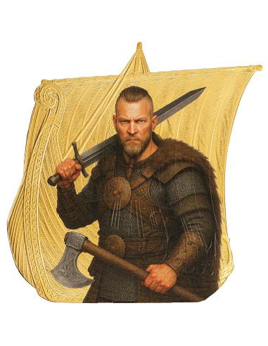 RAGNAR LOTHBROK Sail with the Vikings 1 Oz Silver Coin 1$ Niue 2026 - Coins & More - Niue