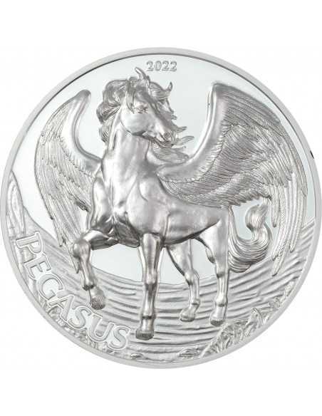 PEGASUS Mythical Creatures 1 Oz Silver Coin 1000 Shillings Tanzania 2022 - Coins & More - Mitologia, Leggende e Folclore