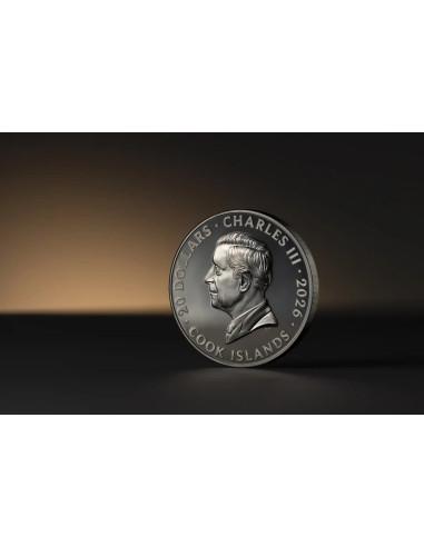 PARIS Ville De Nuit 3 Oz Silver Coin 20$ Cook Islands 2026 - Coins & More - Coming Soon