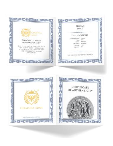 SKULD Norns 1 Oz Silver BU 5 Mark Germania 2026 - Coins & More - Europa