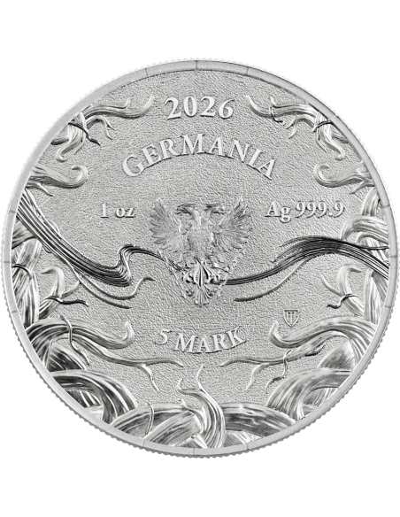 WERDANDA Norns 1 Oz Silver BU 5 Mark Germania 2026 - Coins & More - Europa
