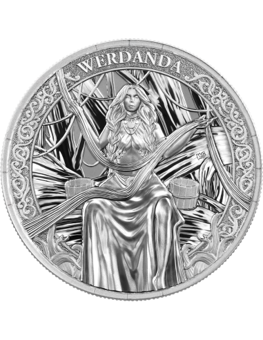 WERDANDA Norns 1 Oz Silver BU 5 Mark Germania 2026 - Coins & More - Europa