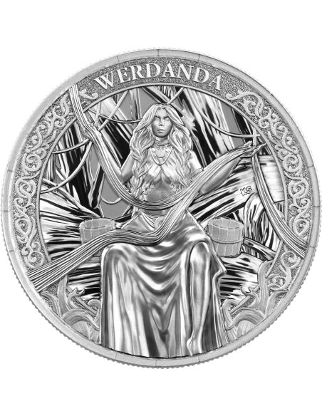 WERDANDA Norns 1 Oz Silver BU 5 Mark Germania 2026 - Coins & More - Europa