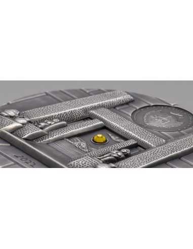 MNAJDRA TEMPLE Equinox & Solstice 2 Oz Silver Coin 10$ Palau 2022 - Coins & More - Palau