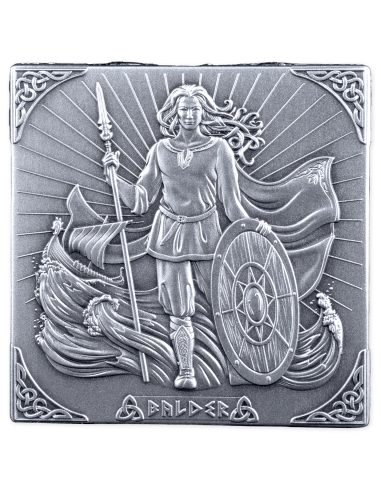 NORSE GODS 1Kg Kilo Silver Cube Coin 500 Francs Burundi 2026 - Coins & More - Burundi
