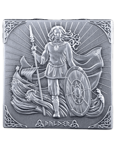 NORSE GODS 1Kg Kilo Silver Cube Coin 500 Francs Burundi 2026 - Coins & More - Burundi