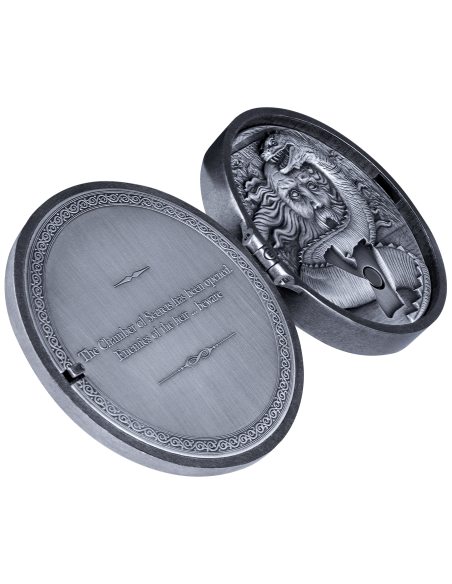 CHAMBER OF SECRETS 5 Oz Silver Coin 10$ Samoa 2026 - Coins & More - Coming Soon