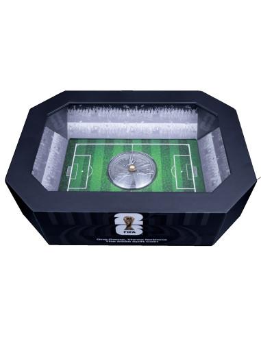 FIFA WORLD CUP 26 HOST COUNTRY Puzzle 3 Oz Silver Coin 5$ Samoa 2026 - Coins & More - Samoa