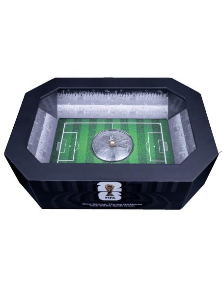 FIFA WORLD CUP 26 HOST COUNTRY Puzzle 3 Oz Silver Coin 5$ Samoa 2026 - Coins & More - Samoa