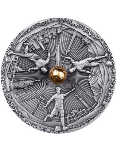 FIFA WORLD CUP 26 HOST COUNTRY Puzzle 3 Oz Silver Coin 5$ Samoa 2026 - Coins & More - Samoa