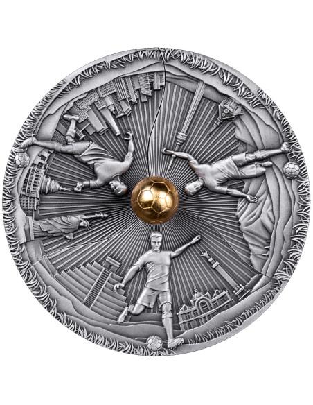 FIFA WORLD CUP 26 HOST COUNTRY Puzzle 3 Oz Silver Coin 5$ Samoa 2026 - Coins & More - Samoa