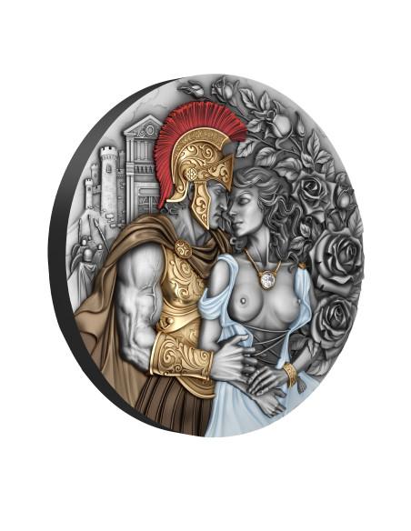 ARES & APHRODITE The Power of Love 2 Oz Silver Coin 2000 Francs Cameroon 2026 - Coins & More - Camerun