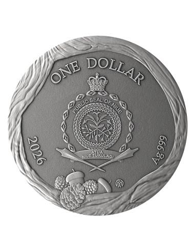THUMBELINA Fairy Tales 1 Oz Silver Coin 1$ Niue 2025 - Coins & More - Niue