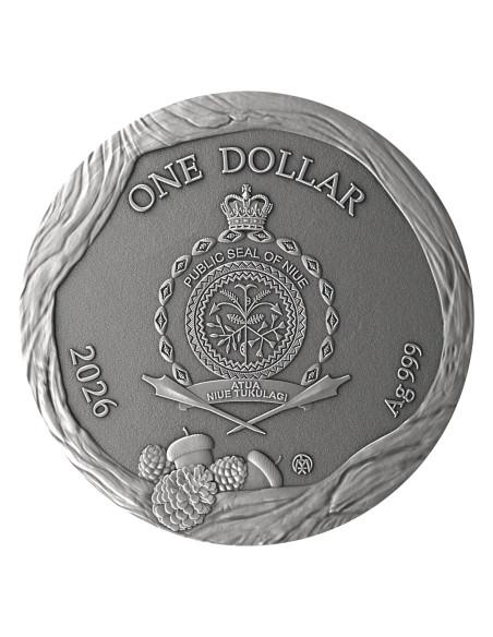 THUMBELINA Fairy Tales 1 Oz Silver Coin 1$ Niue 2025 - Coins & More - Niue