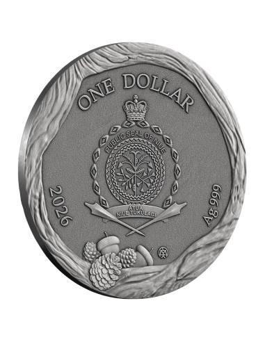 THUMBELINA Fairy Tales 1 Oz Silver Coin 1$ Niue 2025 - Coins & More - Niue