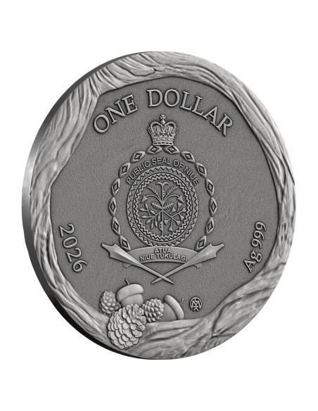 THUMBELINA Fairy Tales 1 Oz Silver Coin 1$ Niue 2025 - Coins & More - Niue