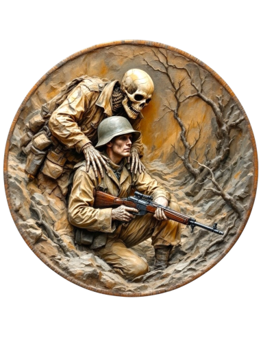 WARMONGER 5 Oz Colorized Copper Medal - Coins & More - Próximamente