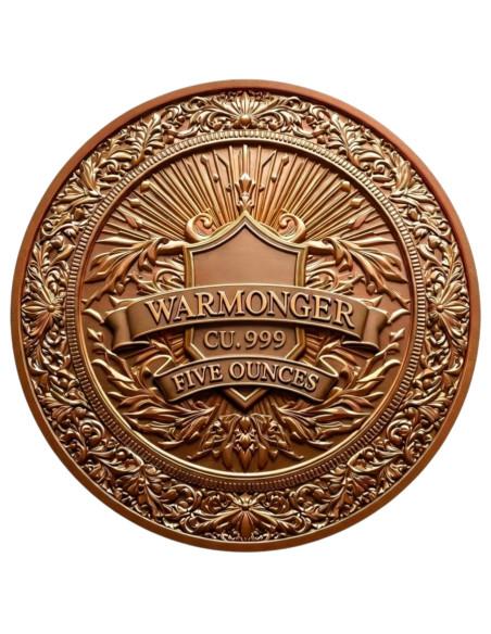 WARMONGER 5 Oz Colorized Copper Medal - Coins & More - Próximamente