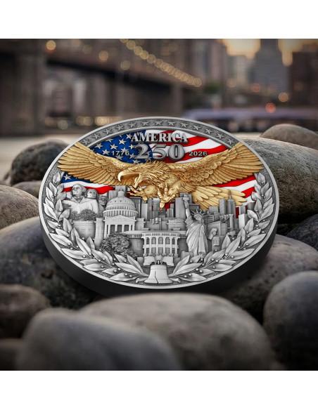 AMERICA 250TH ANNIVERSARY 2 Oz Silver Coin 5$ Niue 2026 - Coins & More - Niue