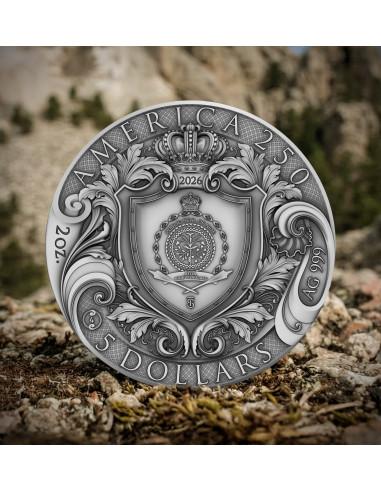 AMERICA 250TH ANNIVERSARY 2 Oz Silver Coin 5$ Niue 2026 - Coins & More - Niue