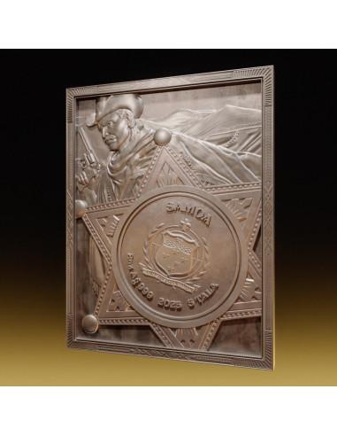 THE COWBOY Warriors Through Time 2 Oz Silver Coin 5 Tala Samoa 2026 - Coins & More - In Arrivo