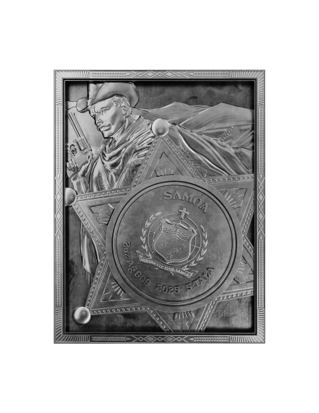 THE COWBOY Warriors Through Time 2 Oz Silver Coin 5 Tala Samoa 2026 - Coins & More - In Arrivo