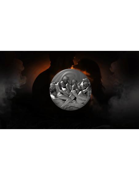 LUST Seven Deadly Sins Blind Box 2 Oz Silver Coin 2000 Francs Cameroon 2026 - Coins & More - À Venir