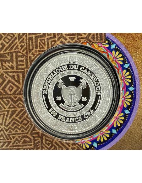 JAGUAR Mexican Big Five 500 Francs Cameroon 2026 - Coins & More - À Venir