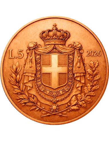 ITALIA 1 Oz Copper Medal 2026 - Coins & More - Cuivre