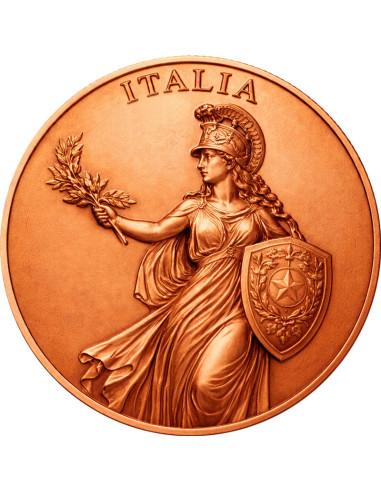 ITALIA 1 Oz Copper Medal 2026 - Coins & More - Cuivre