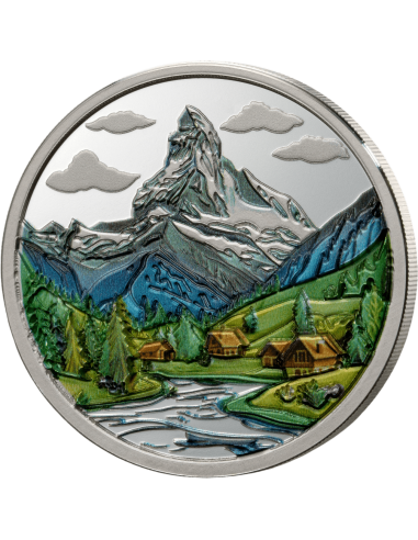 ALPINE Impressions of Earth 1/2 Oz Silver Coin 500 Francs Gabon 2026 - Coins & More - Gabon