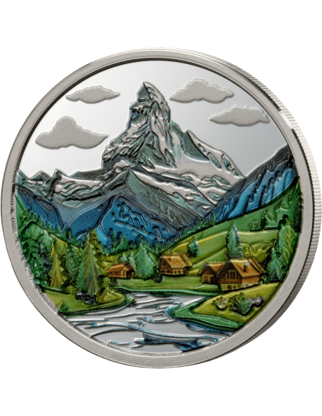 ALPINE Impressions of Earth 1/2 Oz Silver Coin 500 Francs Gabon 2026 - Coins & More - Gabon