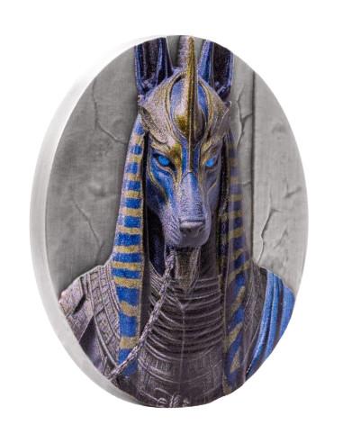 ANUBIS Egyptian Heritage 1 Oz Silver Coin 10$ Liberia 2026 - Coins & More - Libéria