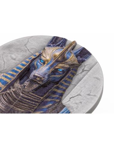 ANUBIS Egyptian Heritage 1 Oz Silver Coin 10$ Liberia 2026 - Coins & More - Libéria