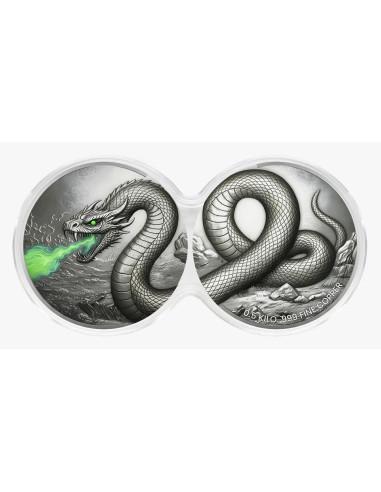 VIPER'S VENOM Glow in the Dark 2x 1/2Kg Kilo Copper Medal - Coins & More - Demnächst