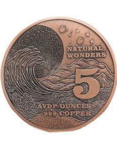 MONUMENT VALLEY Natural Wonders 5 Oz Copper Medal - Coins & More - Cobre