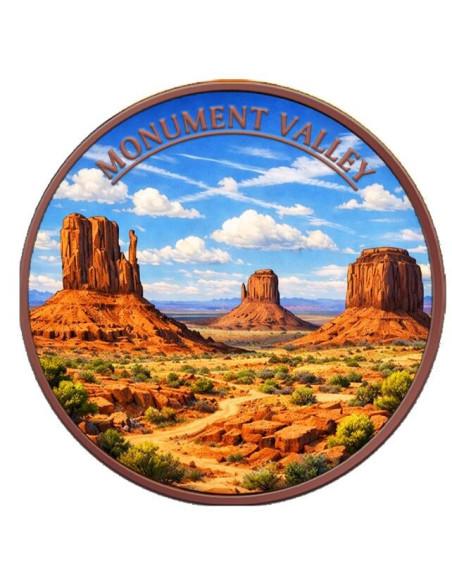 MONUMENT VALLEY Natural Wonders 5 Oz Copper Medal - Coins & More - Cobre