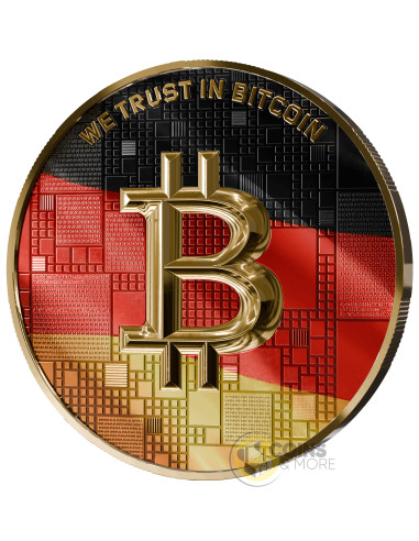 BITCOIN Germany 2026 Edition Silver Coin 1000 Sats - Coins & More - Silber