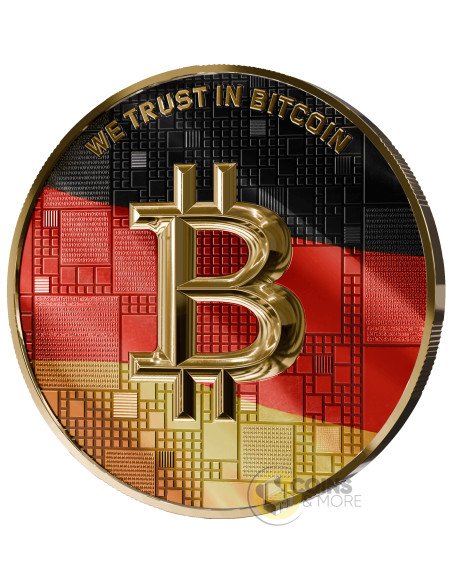BITCOIN Germany 2026 Edition Silver Coin 1000 Sats - Coins & More - Silber