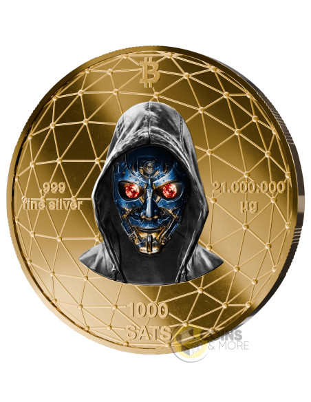 BITCOIN Germany 2026 Edition Silver Coin 1000 Sats - Coins & More - Silber