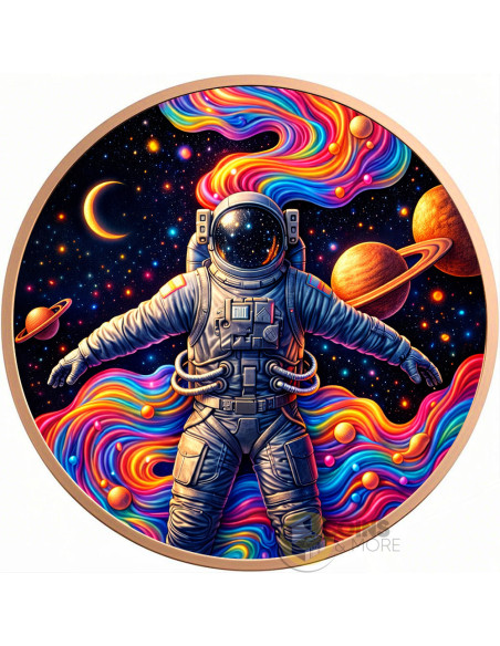 COSMIC TRIP 1 Oz Copper Medal 2026 - Coins & More - Kupfer
