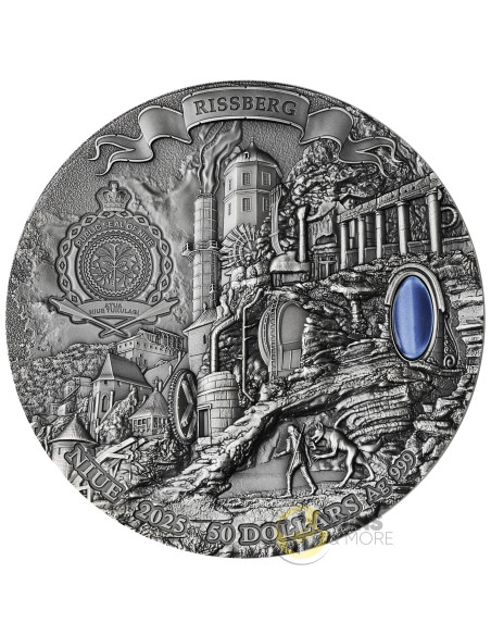 SEASON OF STORMS The Witcher 1Kg Kilo Silver Coin 50$ Niue 2025 - Coins & More - Niue