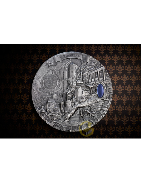 SEASON OF STORMS The Witcher 1Kg Kilo Silver Coin 50$ Niue 2025 - Coins & More - Niue
