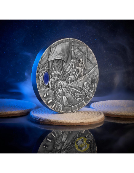 SEASON OF STORMS The Witcher 1Kg Kilo Silver Coin 50$ Niue 2025 - Coins & More - Niue