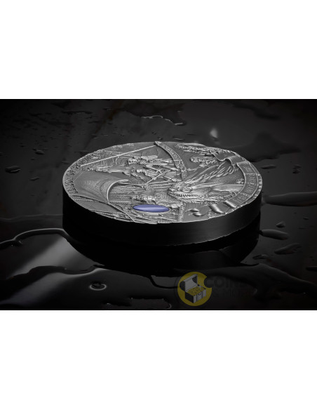 SEASON OF STORMS The Witcher 1Kg Kilo Silver Coin 50$ Niue 2025 - Coins & More - Niue