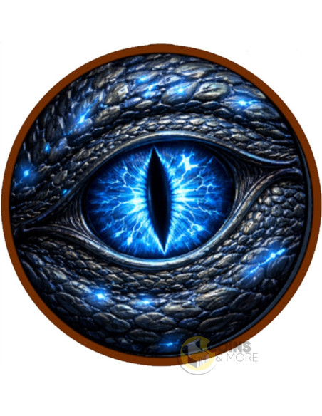ICE DRAGON'S EYE 5 Oz Copper Medal - Coins & More - Próximamente