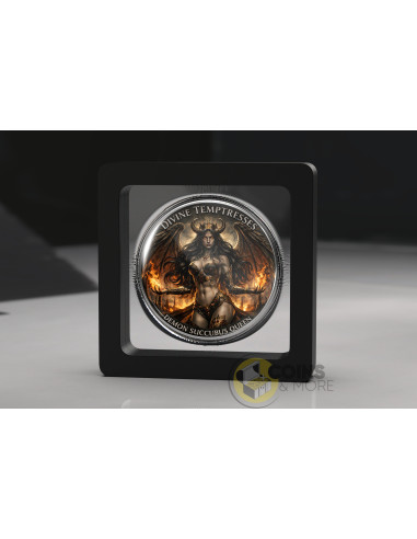 DEMON SUCCUBUS QUEEN Divine Temptresses 1/2 Oz Silver Coin 1$ Republic of Sog 2026 - Coins & More - Silber