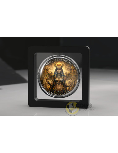 EGYPTIAN SUN EMPRESS Divine Temptresses 1/2 Oz Silver Coin 1$ Republic of Sog 2026 - Coins & More - Plata